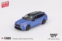 [PRE-SALE 11/2025] Mô hình xe MINI GT 1/64 BMW M5 TOURING G99 MARINA BAY BLUE METALLIC MGT01080