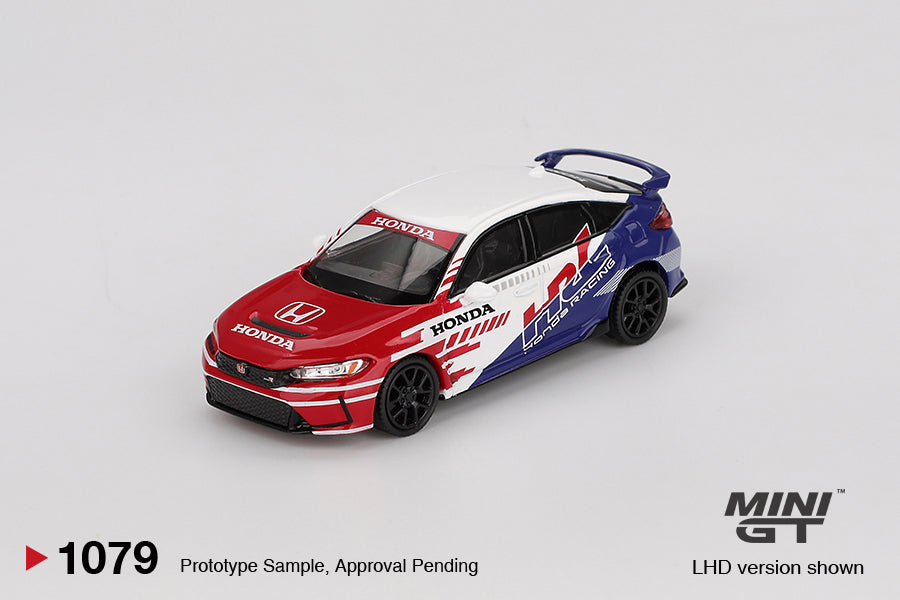 [PRE-SALE 11/2025] Mô hình xe MINI GT 1/64 HONDA CIVIC TYPE R FL5 2024 PACE CAR HRC MGT01079