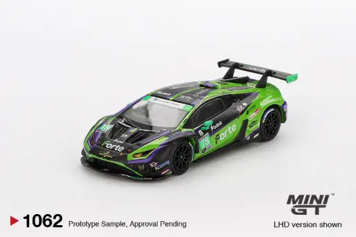 [MGT01062] [PRE-SALE 08/2025] Mô hình xe Mini GT 1:64 Lamborghini Huracán GT3 EVO2 #78 Forte Racing 2024 - MGT01062