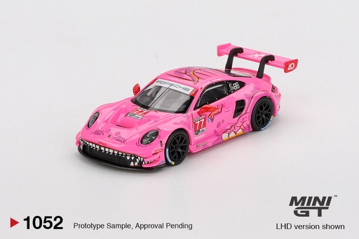 [MGT01052] [PRE-SALE 09/2025] Mô hình xe Mini GT 1:64 Porsche-911-GT3-R-#77 AO-Racing 2024-IMSA-Road-America - MGT01052