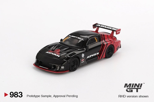 [MGT00983] Mô hình xe Mini GT 1:64 Mazda RX-7 LB-Super Silhouette Advan - MGT00983