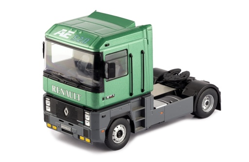 [TR208.22] Mô hình xe đầu kéo IXO 1:43 Renault Magnum Ae 520 Ti 1994 Metallic Green - TR208.22
