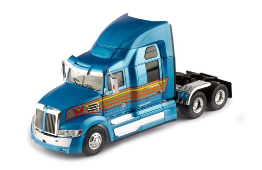 [TR204.22] Mô hình xe đầu kéo IXO 1:43 Western Star 5700 Ex 2016 Light Metallic Blue - TR204.22