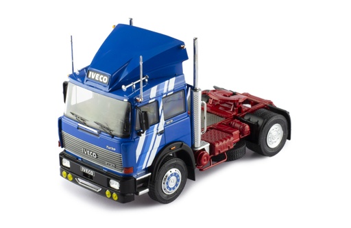 [TR196.22] Mô hình xe đầu kéo IXO 1:43 Iveco Fiat 190.38 Turbostar 1984 Blue - TR196.22