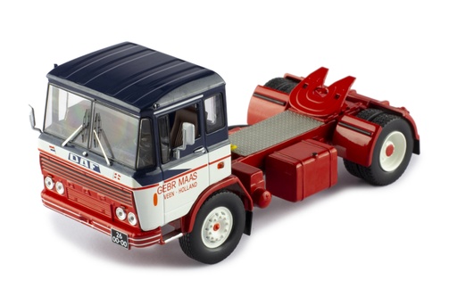 [TR195.22] Mô hình xe đầu kéo IXO 1:43 Daf 2600 1970 Blue, White And Red - TR195.22