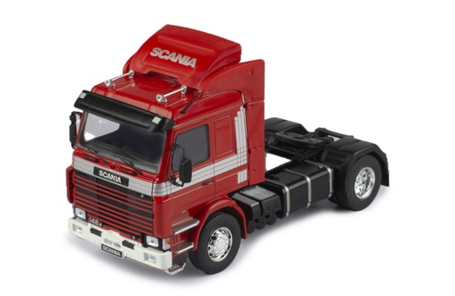 [TR173.22] Mô hình xe đầu kéo IXO 1:43 Scania 142 M 1981 Red - TR173.22