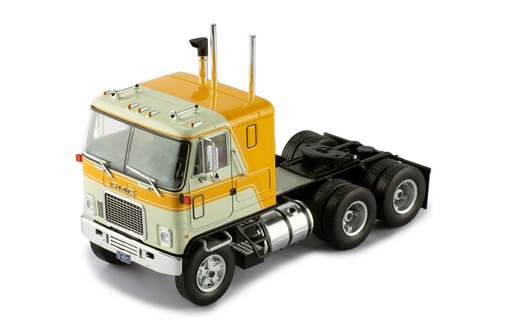 [TR167.22] Mô hình xe đầu kéo IXO 1:43 Gmc Astro 95 1970 White And Yellow - TR167.22