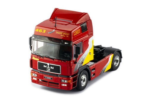 [TR138.22] Mô hình xe đầu kéo IXO 1:43 Man F2000 19.463 1994 (Road Star Edition) Red - TR138.22