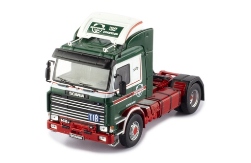 [TR137.22] Mô hình xe đầu kéo IXO 1:43 Scania 142 M 1981 Green - TR137.22