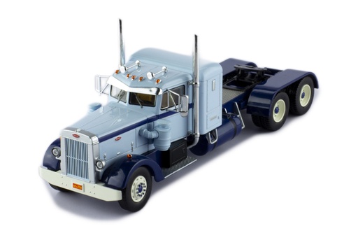 [TR133.22] Mô hình xe đầu kéo IXO 1:43 Peterbilt 350 1952 Light Blue / Blue - TR133.22