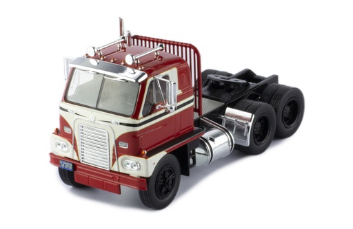 [TR130.22] Mô hình xe đầu kéo IXO 1:43 International Harvester Dcof-405聽 1959 White And Red - TR130.22