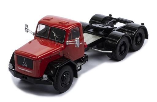[TR120.22] Mô hình xe đầu kéo IXO 1:43 Magirus Jupiter 6X6 Red - TR120.22