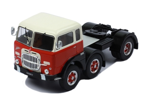 [TR101] Mô hình xe đầu kéo IXO 1:43 Fiat 690 T1 1962 Red And White - TR101